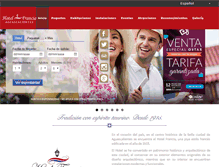 Tablet Screenshot of hotelfranciaaguascalientes.com